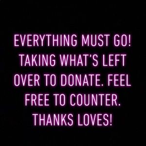 Selling everything ASAP !